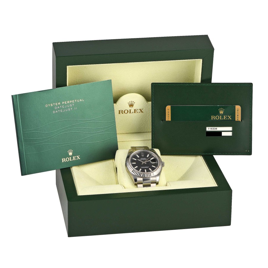 Men'S Watches Rolex | Datejust Ii Khanjar Royal Forces Watch