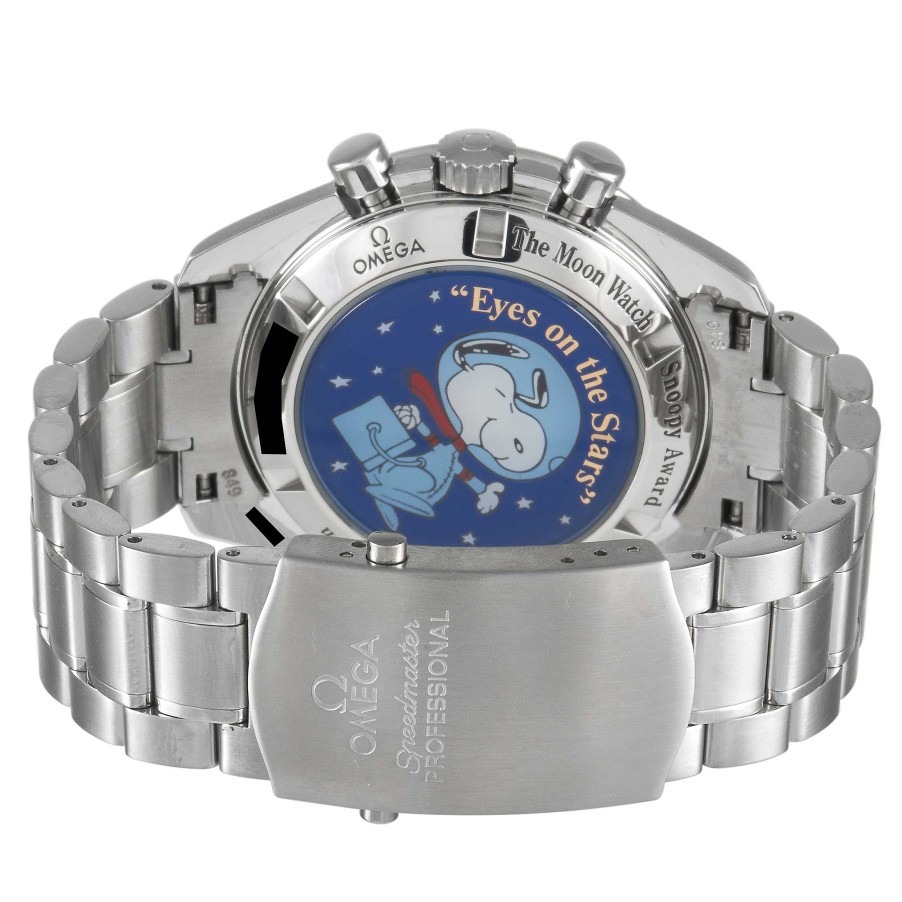 Men'S Watches Omega | Speedmaster Moonwatch Snoopy Watch