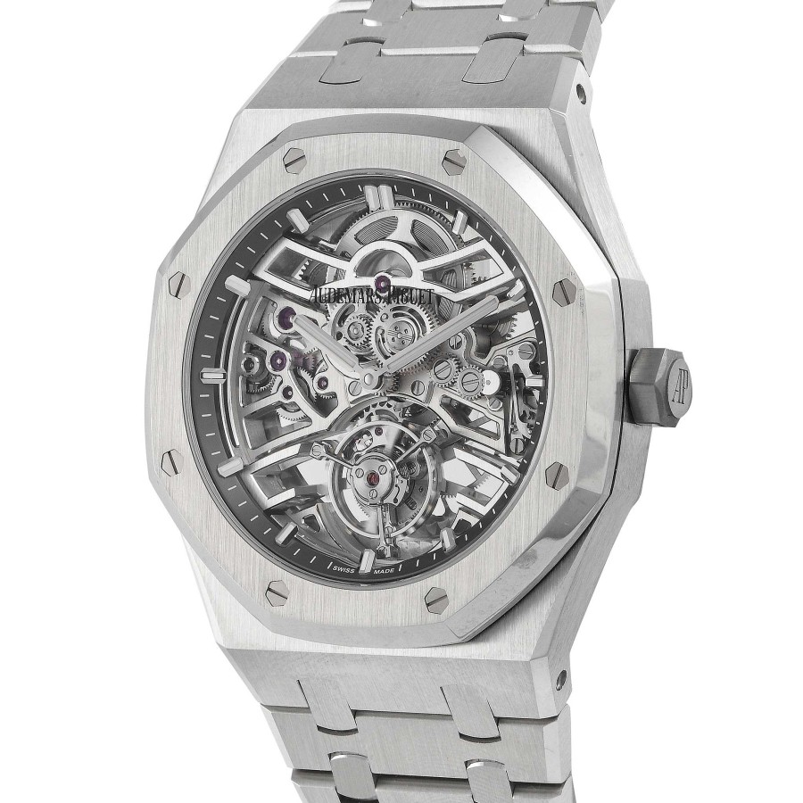 Skeleton Watches Audemars Piguet | Royal Oak Openworked Flying Tourbillon Watch