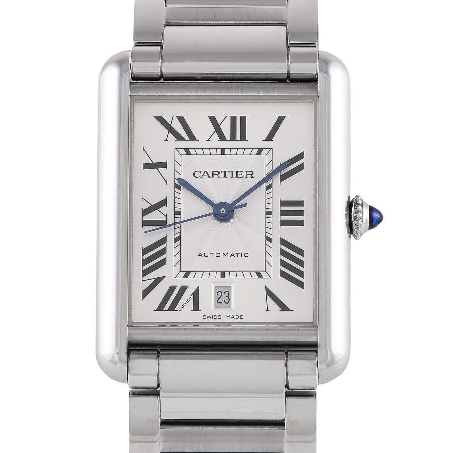 Men'S Watches Cartier | Tank Must Extra-Large Watch