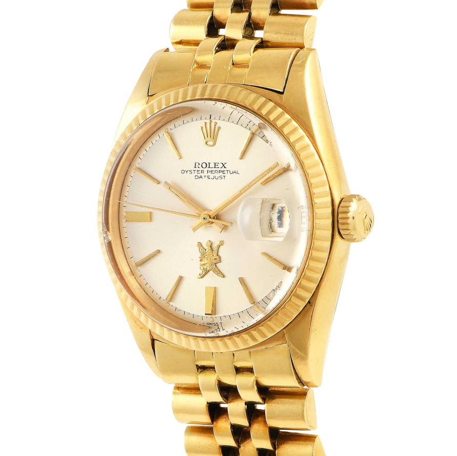 Rare Watches Rolex | Datejust Khanjar Dial Yellow Gold Watch