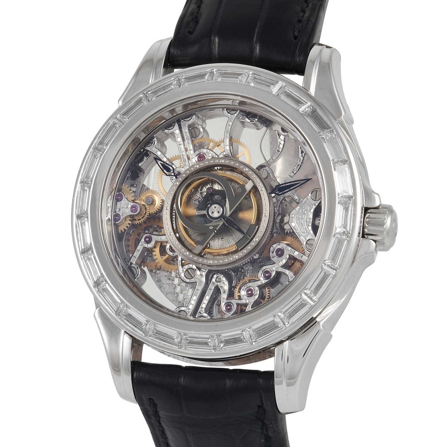 Rare Watches Omega | De Ville Tourbillon Platinum Chronometer Watch