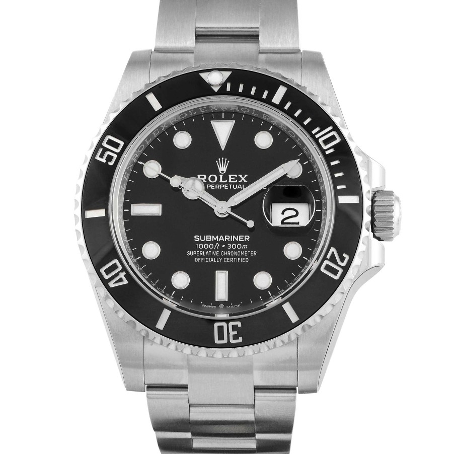 Men'S Watches Rolex | Submariner Date Schlumberger Watch