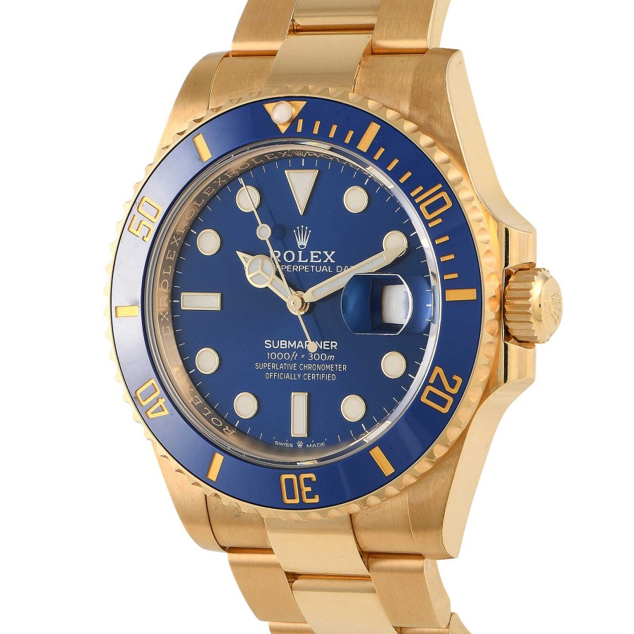 Gold Watches Rolex | Submariner Date Yellow Gold Watch