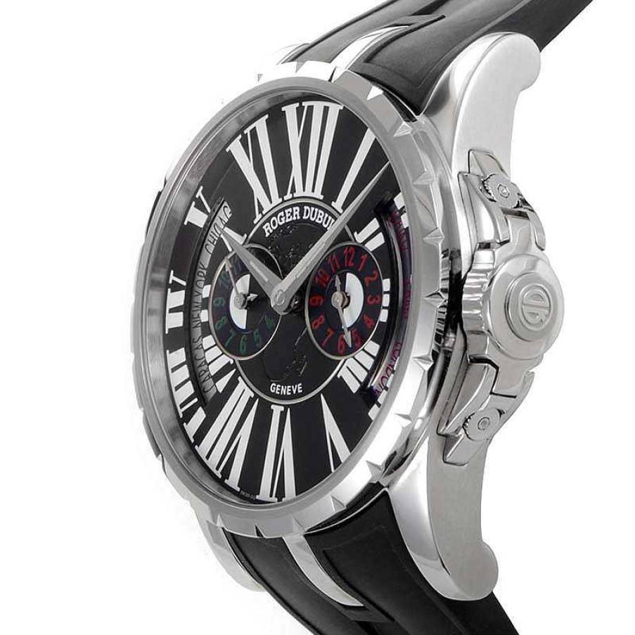 Men'S Watches Roger Dubuis | Excalibur Triple Time Zone