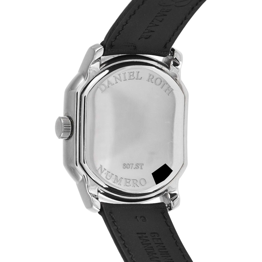 Men'S Watches Daniel Roth | Premier Retrograde Leather Watch