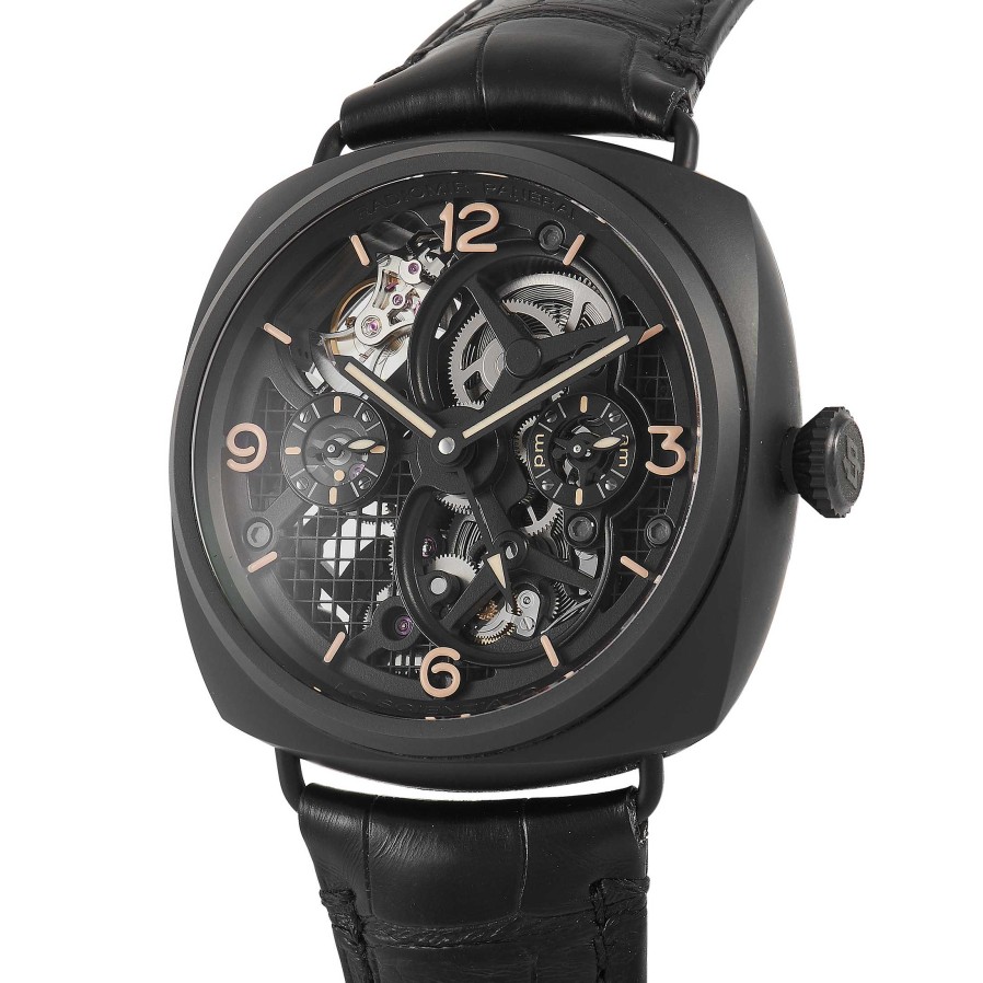 Rare Watches Officine Panerai | Lo Scienziato Radiomir Tourbillon Gmt Watch