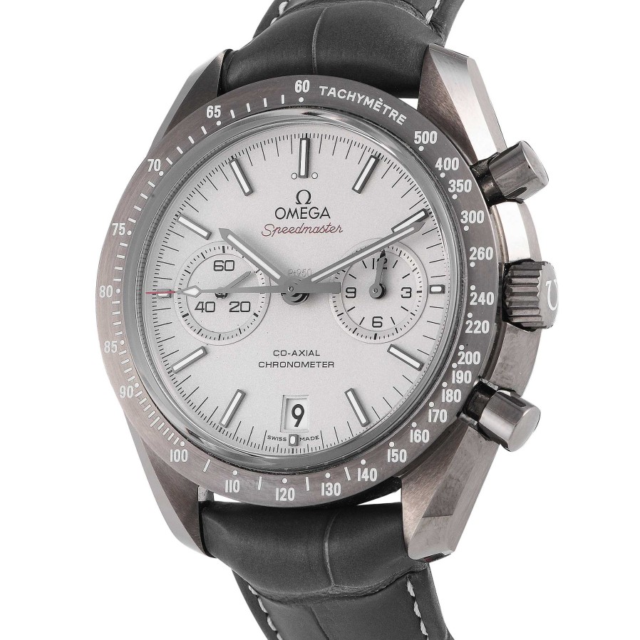 Men'S Watches Omega | Speedmaster Grey Side Of The Moon Chronograph Watch