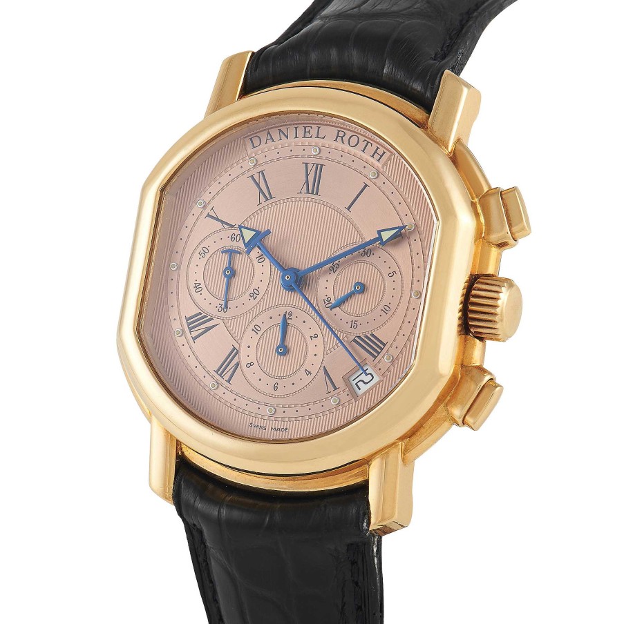 Gold Watches Daniel Roth | Yellow Gold Chronograph Watch