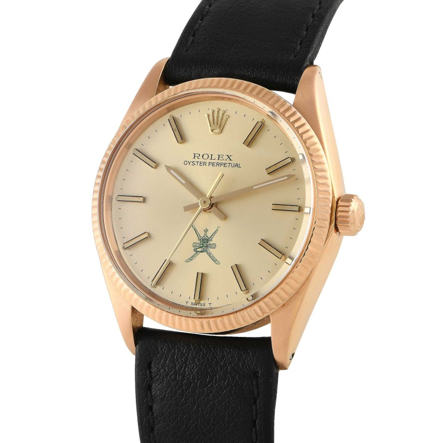 Gold Watches Rolex | Oyster Perpetual Khanjar Dial Watch