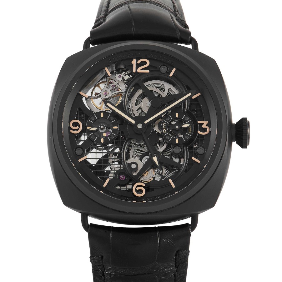 Rare Watches Officine Panerai | Lo Scienziato Radiomir Tourbillon Gmt Watch