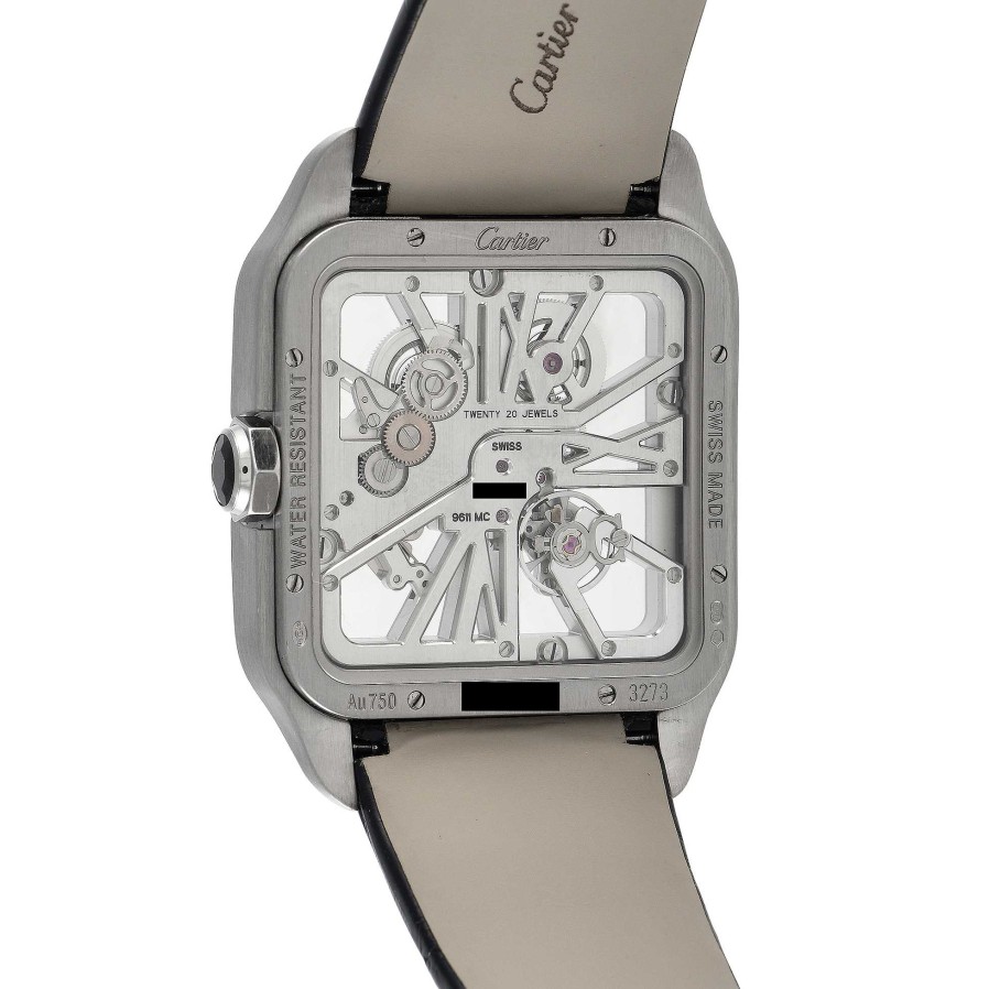 Skeleton Watches Cartier | Santos-Dumont Skeleton Dial Watch