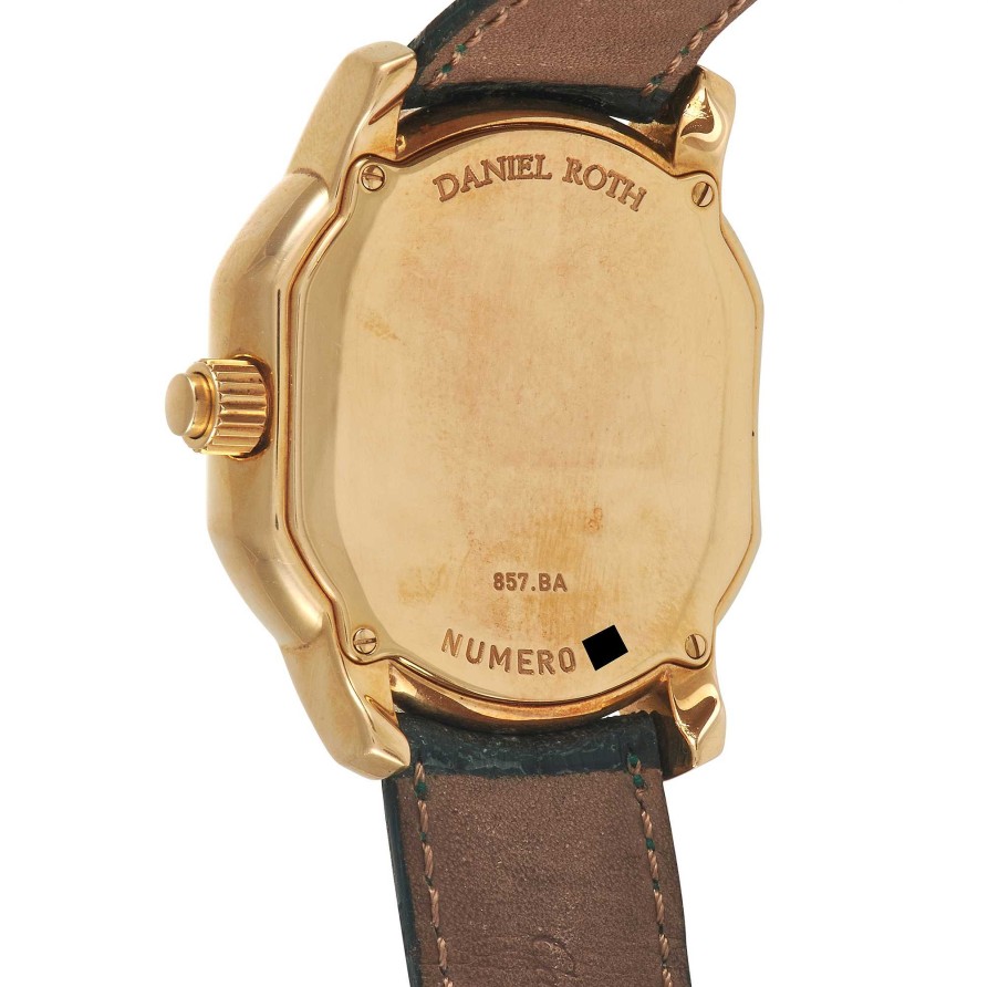 Gold Watches Daniel Roth | Metropolitan Leather Automatic Watch