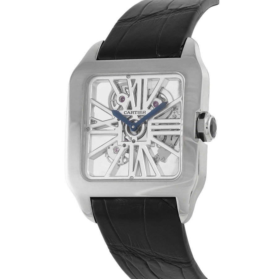 Skeleton Watches Cartier | Santos-Dumont Skeleton Dial Watch