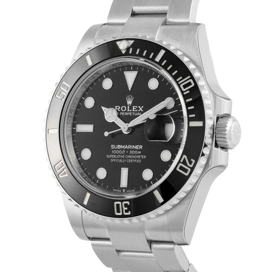 Men'S Watches Rolex | Submariner Date Schlumberger Watch