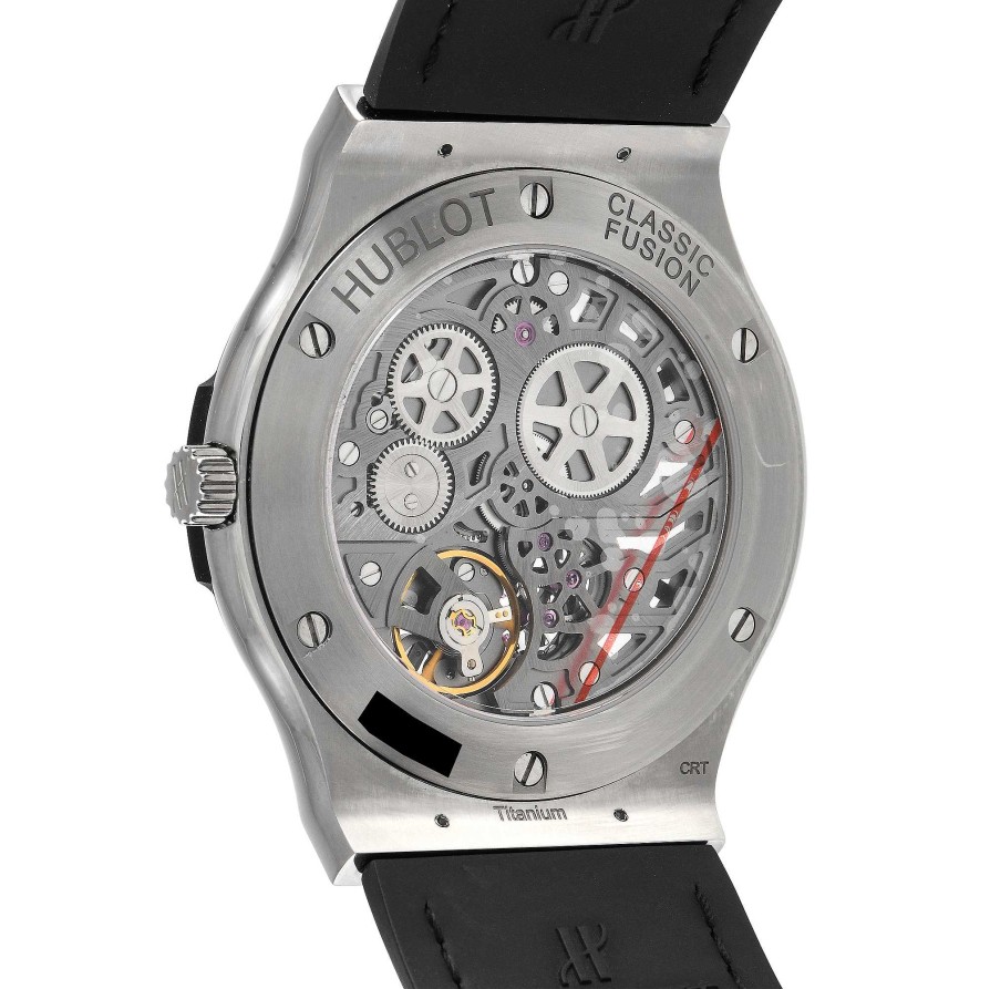 Diamond Watches Hublot | Classic Fusion Ultra-Thin Skeleton Diamond Bezel Watch