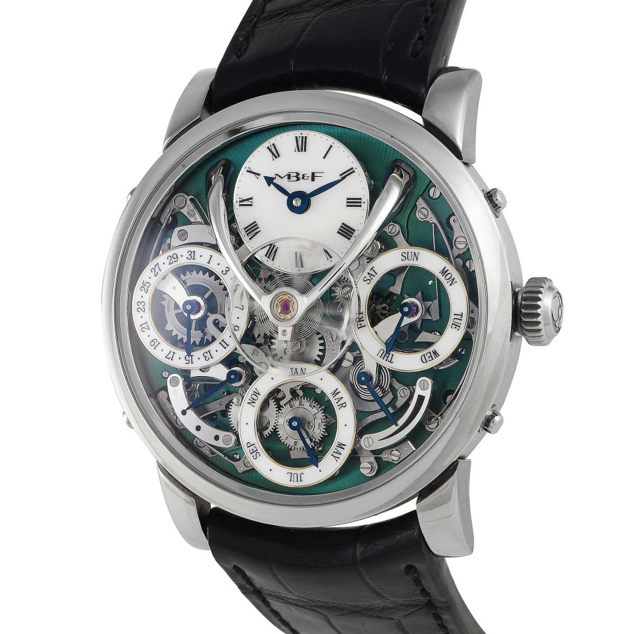 Skeleton Watches MB & F | Mb & F Legacy Machine Perpetual Titanium Watch