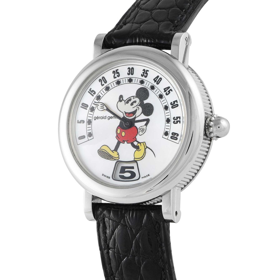 Women'S Watches Gerald Genta | Retro Fantasy Mickey Mouse Watch