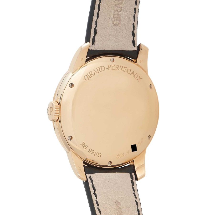 Gold Watches Girard Perregaux | Tourbillon Three Gold Bridges Watch